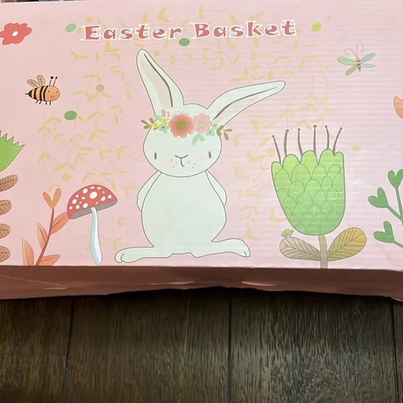 WOVEN EASTER BUNNY BASKET - Picture 3 of 3